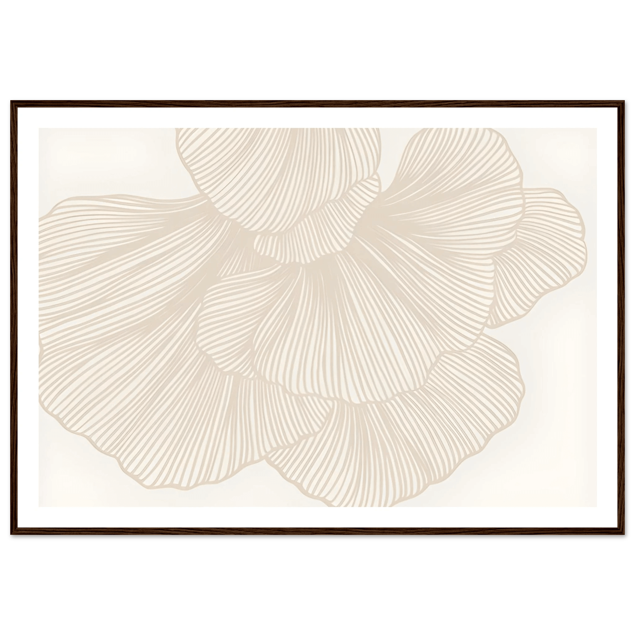 Flower Lines - Poster - Arthena