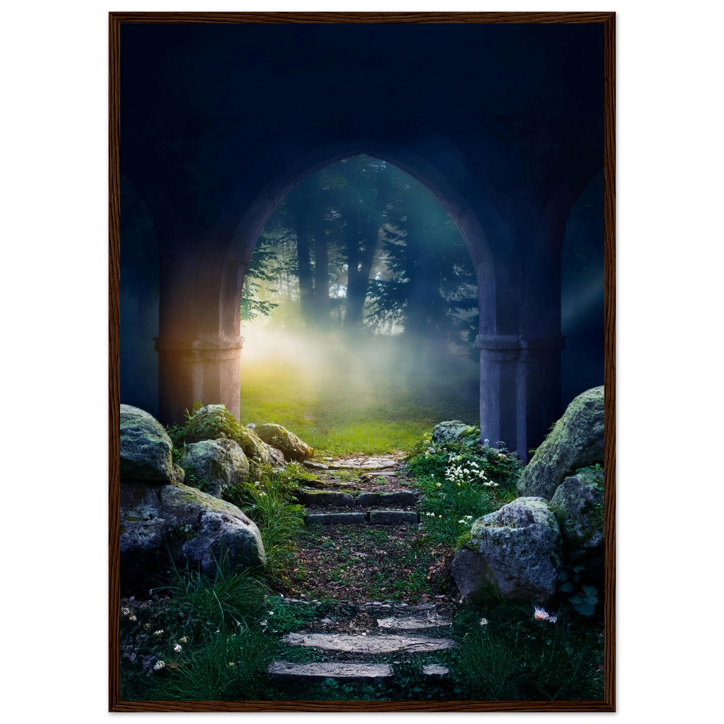 Portal to Tranquility - Poster - Arthena