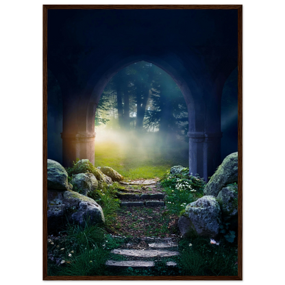 Portal to Tranquility - Poster - Arthena
