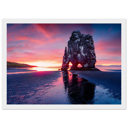 Rock of Fire and Sky - Poster - Arthena