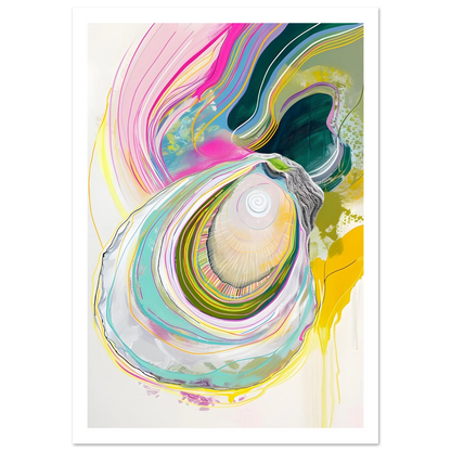 Colorful Oyster - Poster - Arthena