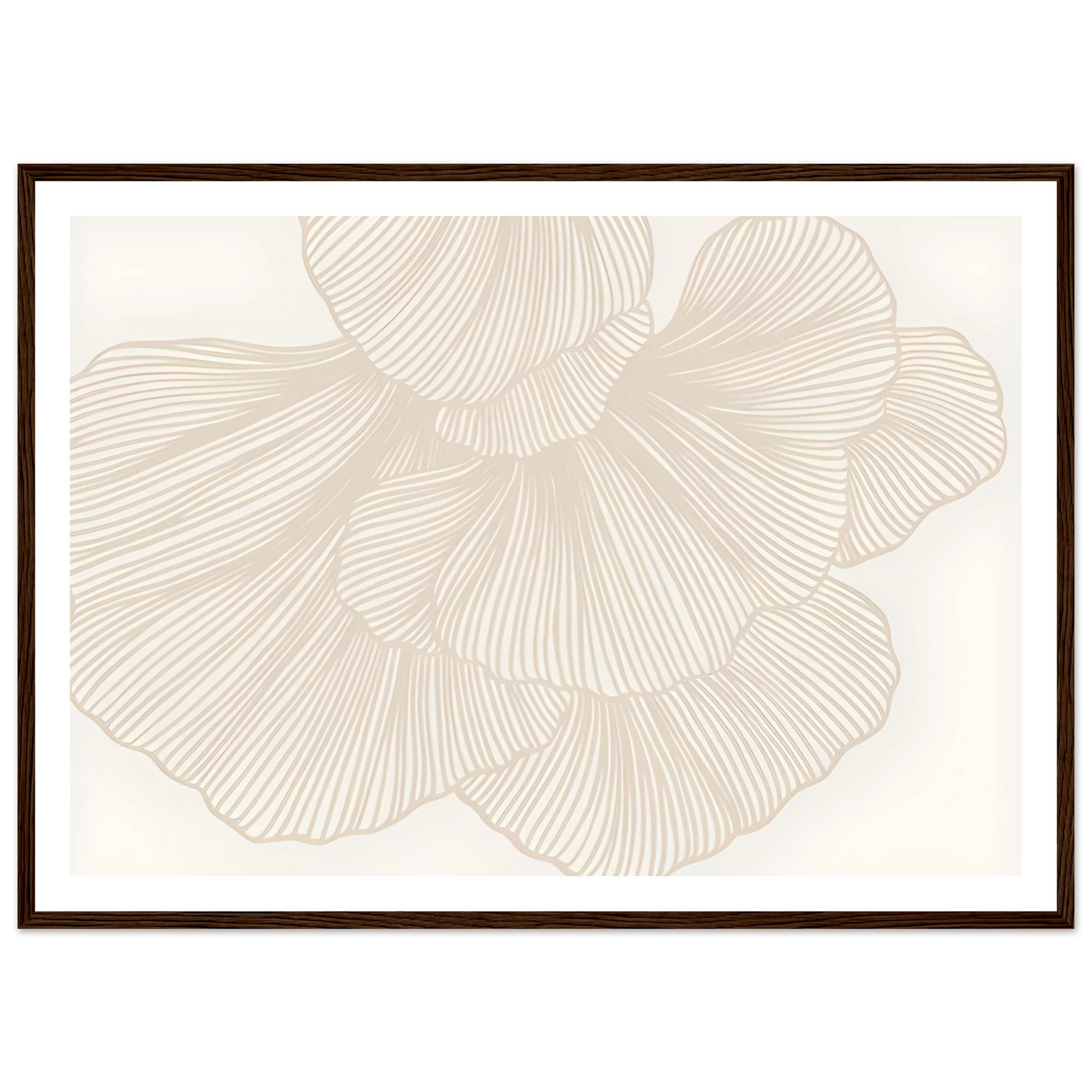 Flower Lines - Poster - Arthena