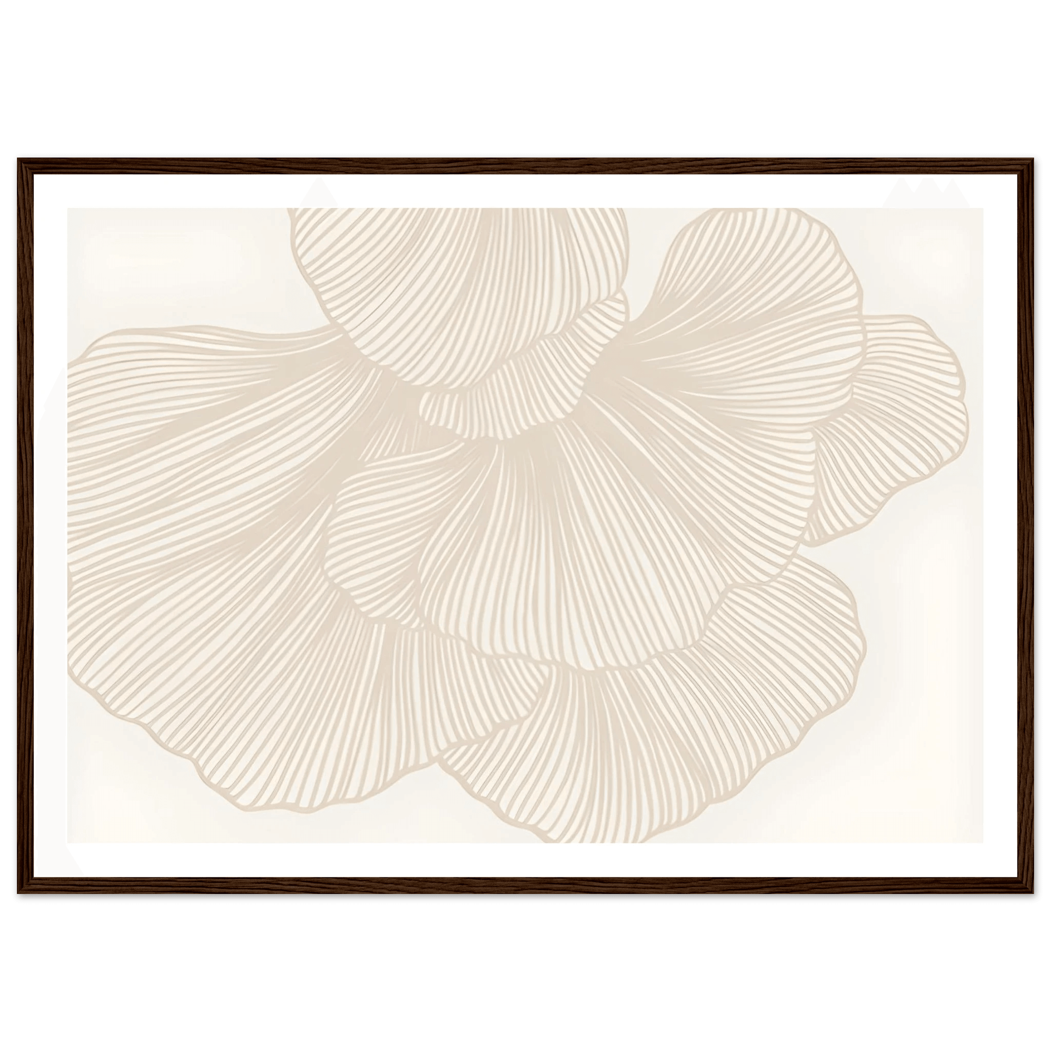 Flower Lines - Poster - Arthena