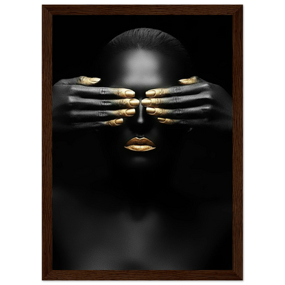 Vision in Gold - Poster - Arthena