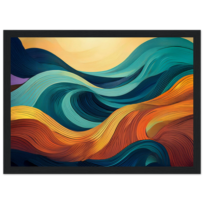 Waves - Poster - Arthena