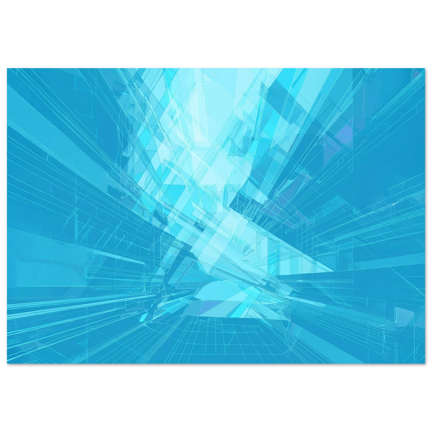 Blue Delusion - Poster - Arthena