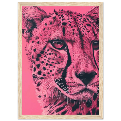 A Pink Cheetah - Poster - Arthena