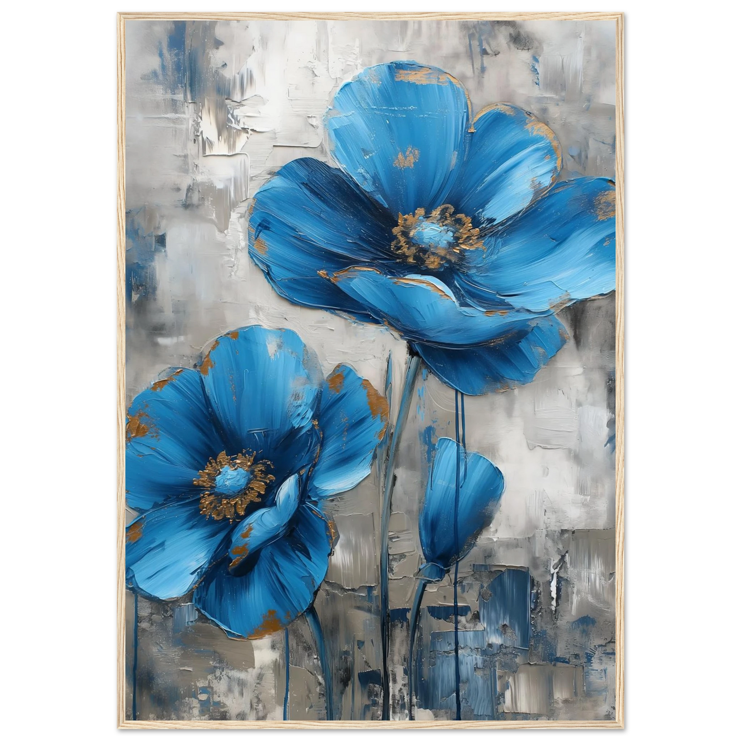 Blue in Bloom - Poster - Arthena