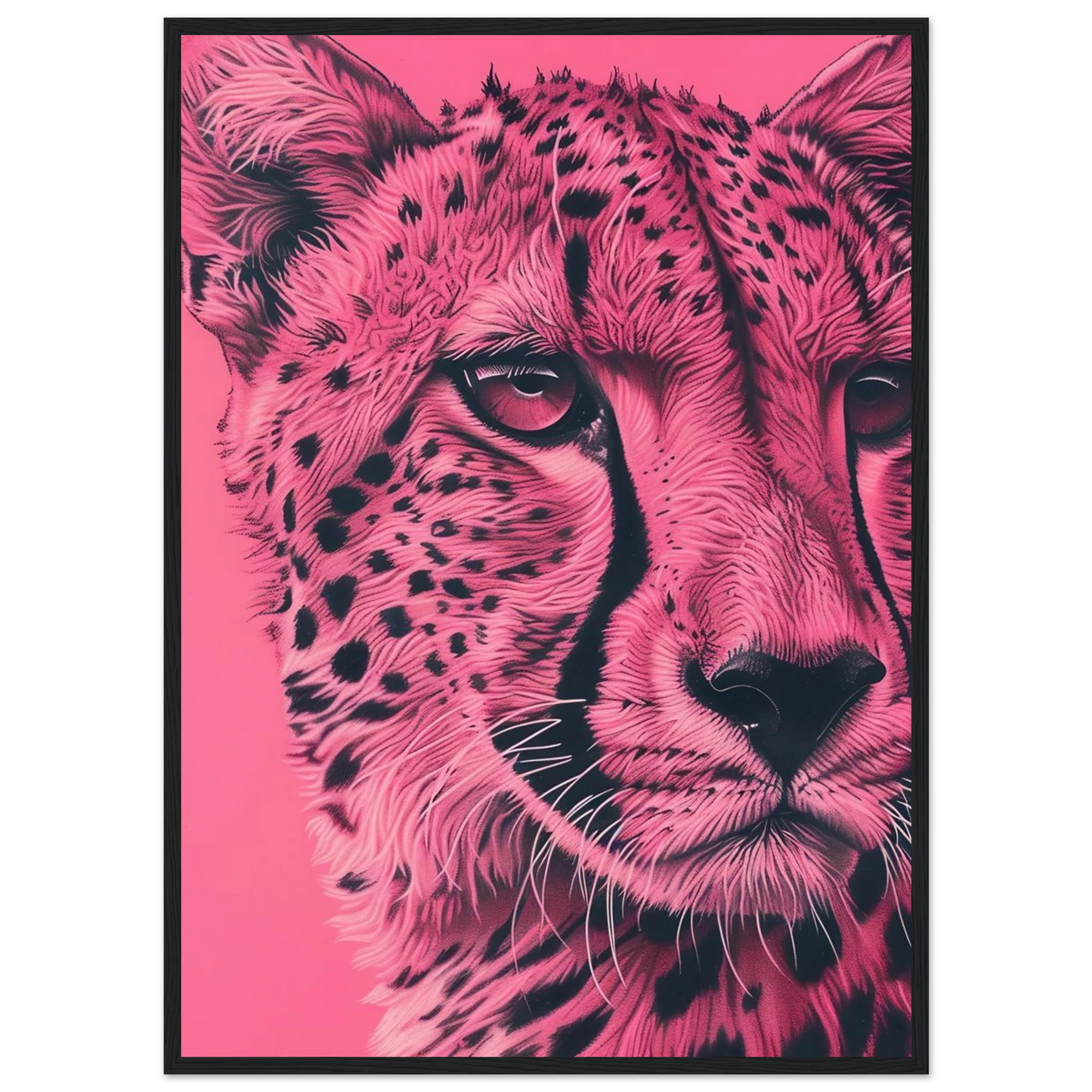 A Pink Cheetah - Poster - Arthena