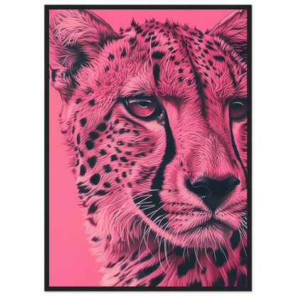 A Pink Cheetah - Poster - Arthena