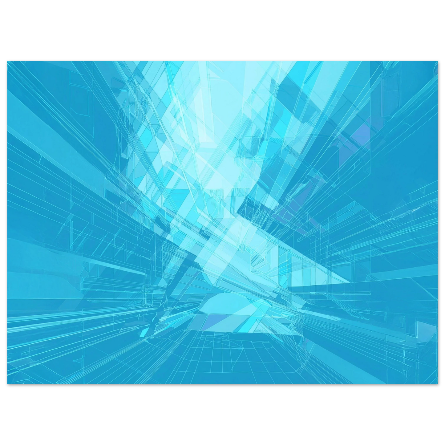 Blue Delusion - Poster - Arthena