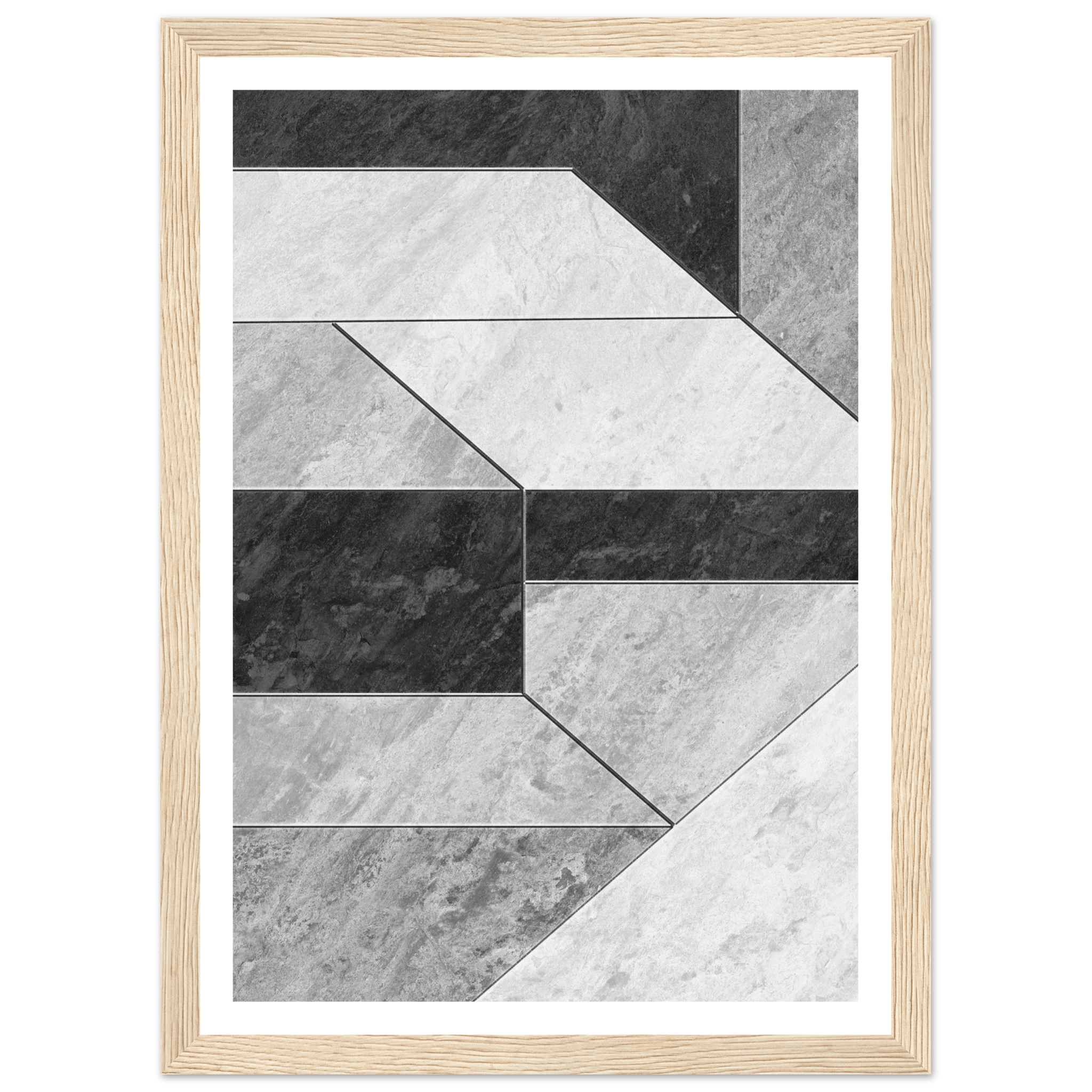 Stone Geometry - Poster - Arthena