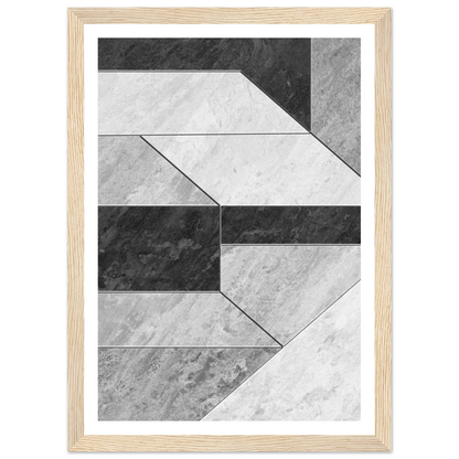 Stone Geometry - Poster - Arthena