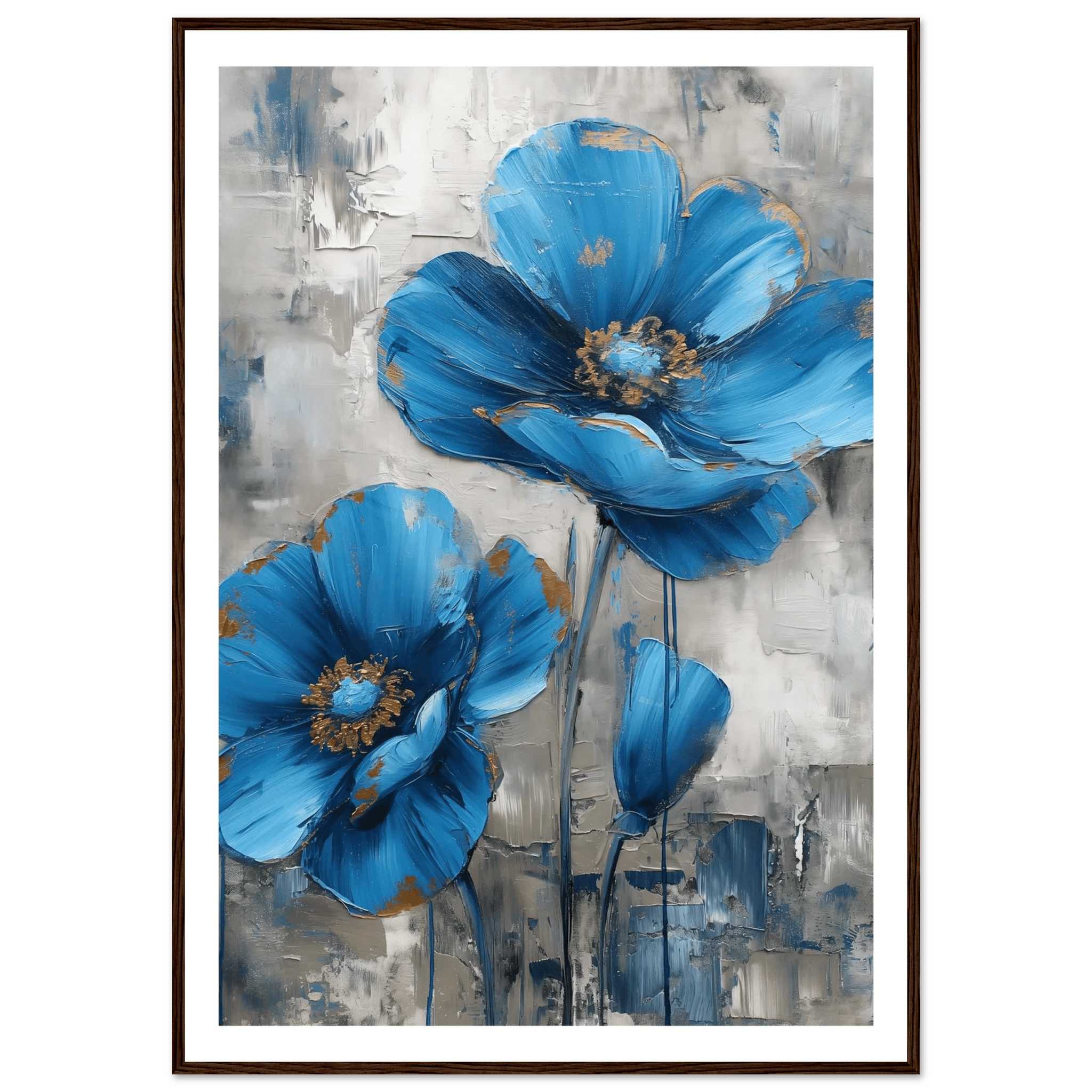 Blue in Bloom - Poster - Arthena