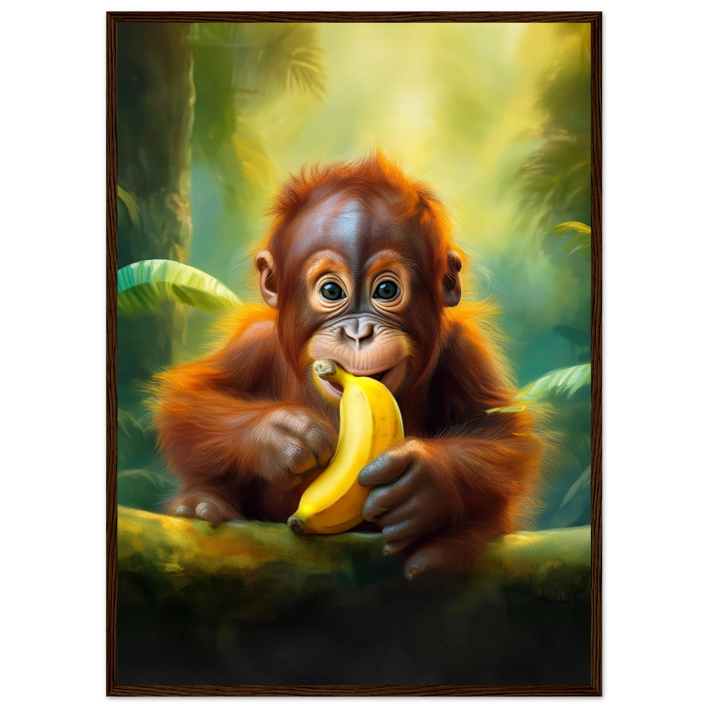 Orangutang Baby - Poster - Arthena