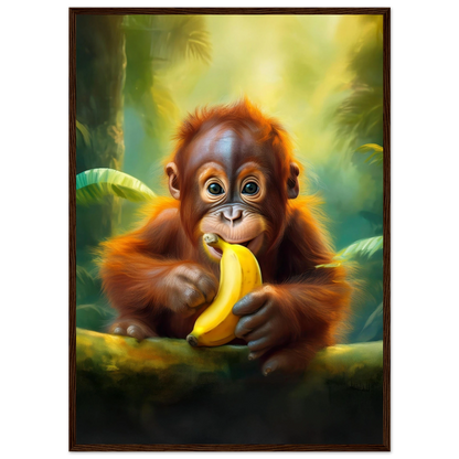 Orangutang Baby - Poster - Arthena