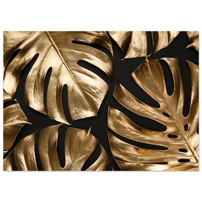 Monstera Luxe - Poster - Arthena