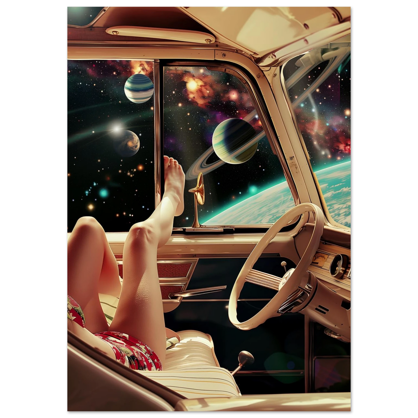 Galactic Getaway - Poster - Arthena