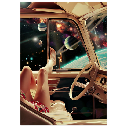 Galactic Getaway - Poster - Arthena