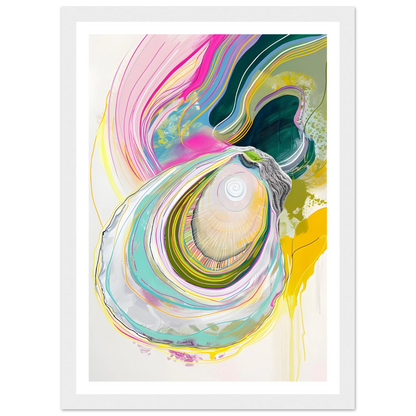 Colorful Oyster - Poster - Arthena