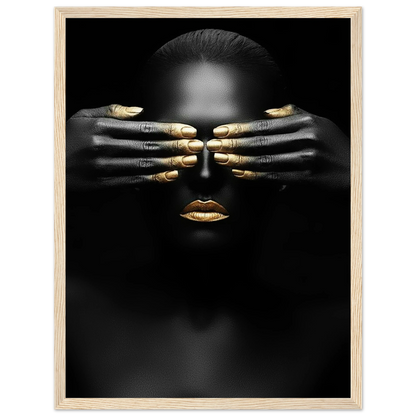 Vision in Gold - Poster - Arthena