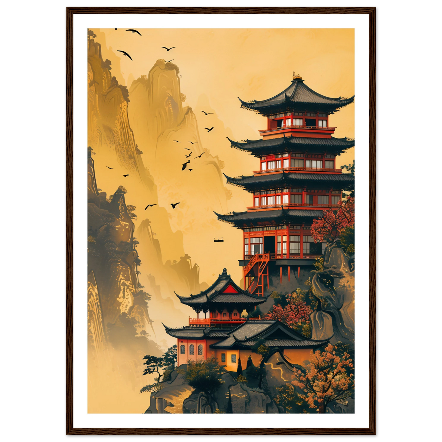 Temple of Tranquility - Poster - Arthena