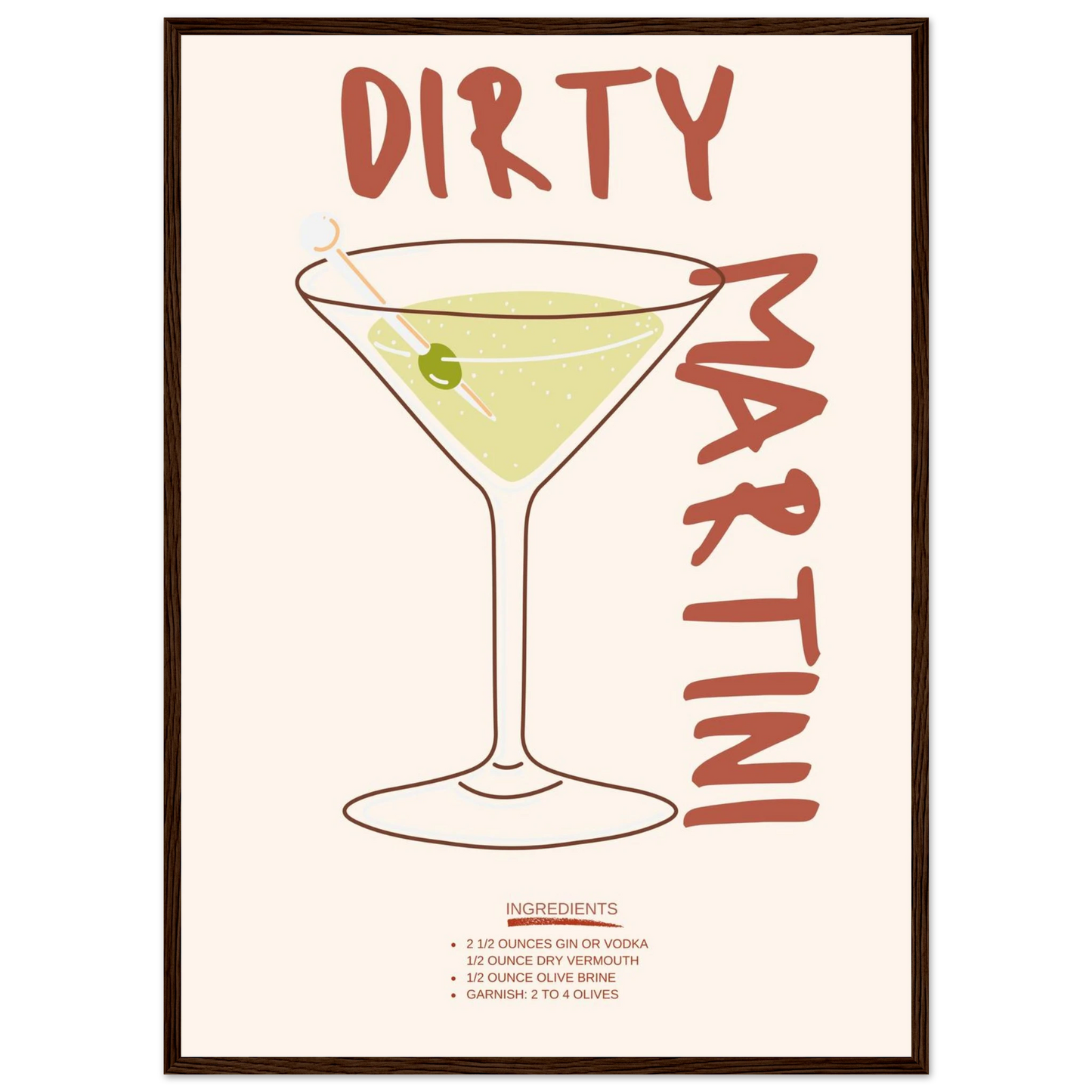 Dirty Martini - Poster - Arthena