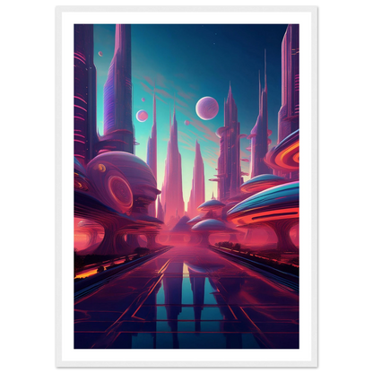 Neon Horizons - Poster - Arthena