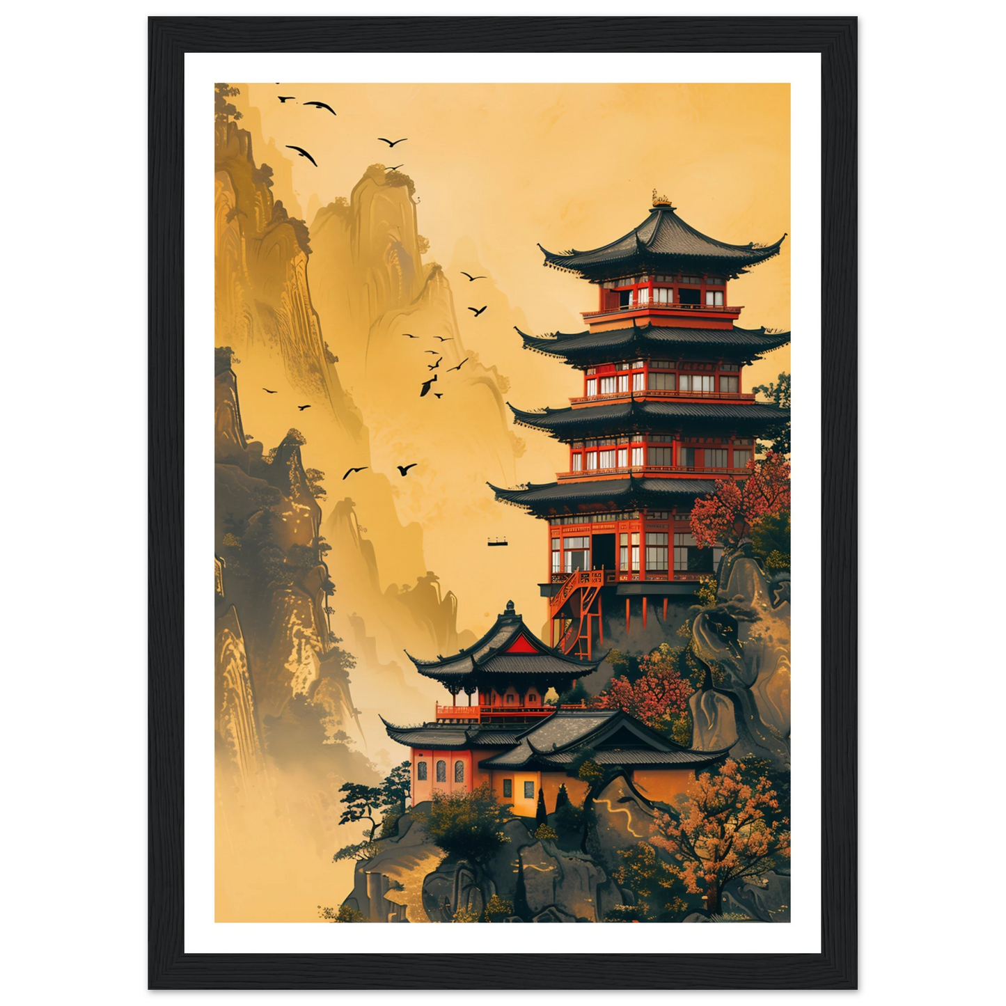 Temple of Tranquility - Poster - Arthena