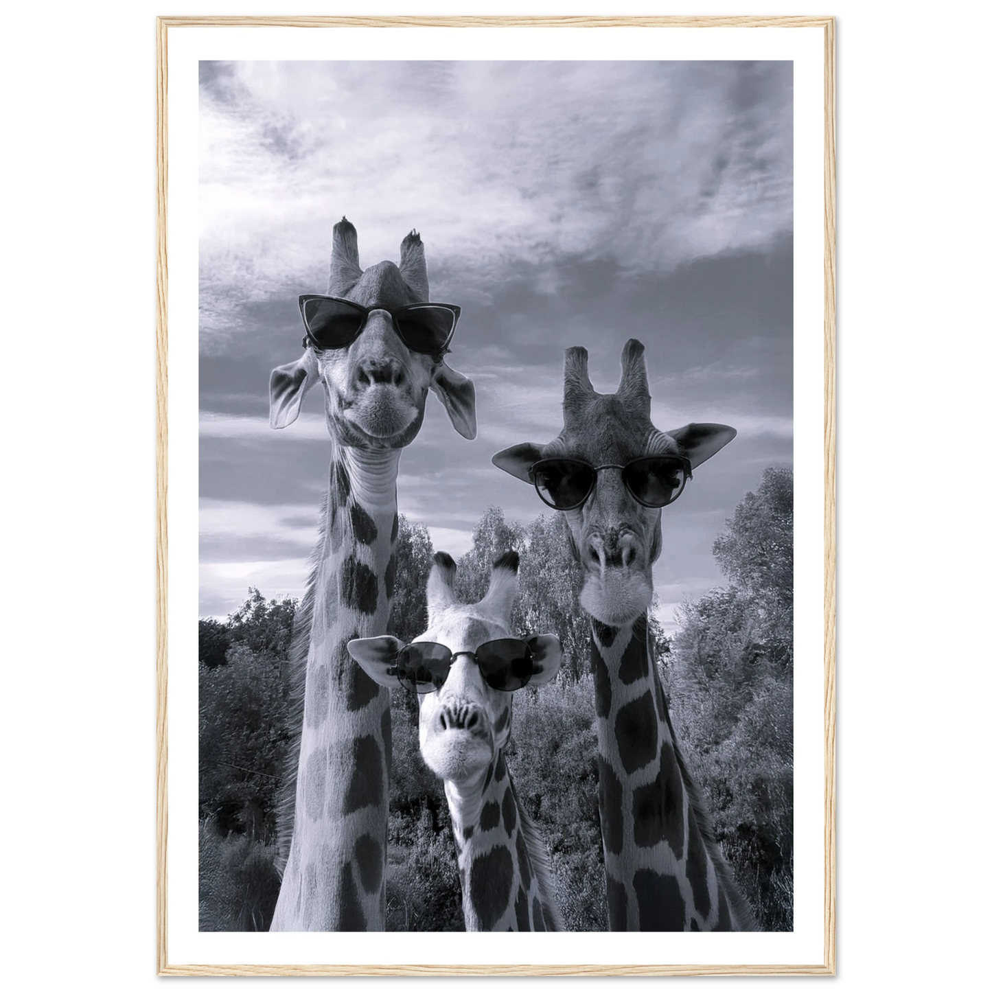 A Sunny Day to be a Giraffe - Poster - Arthena