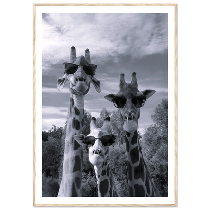 A Sunny Day to be a Giraffe - Poster - Arthena