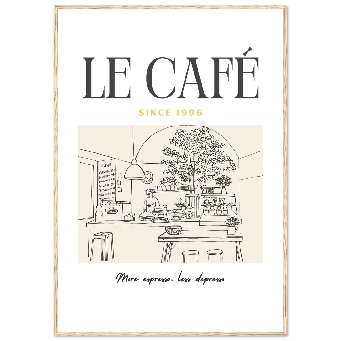 Le Café - Poster - Arthena