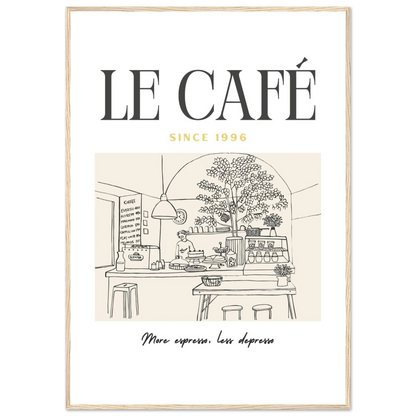 Le Café - Poster - Arthena