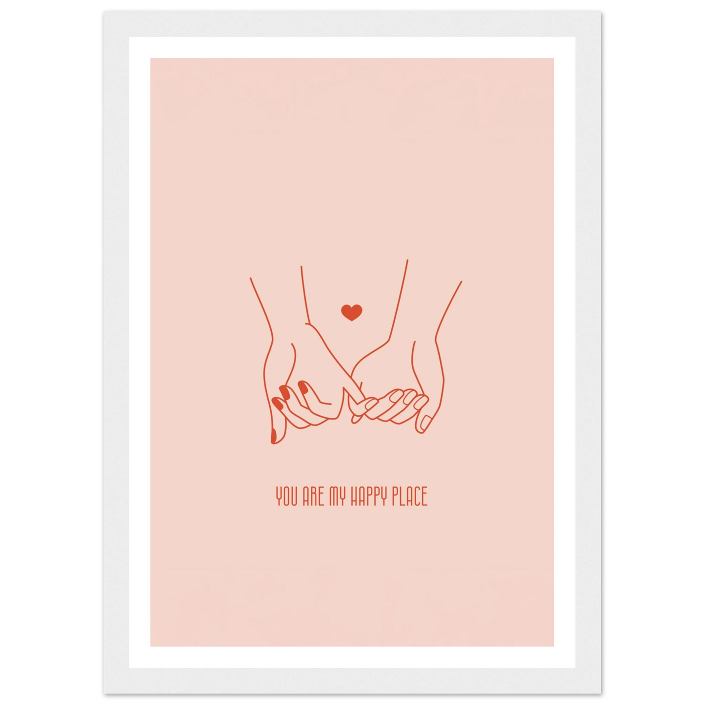 You are my happy place - Poster - Arthena