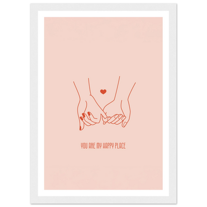 You are my happy place - Poster - Arthena