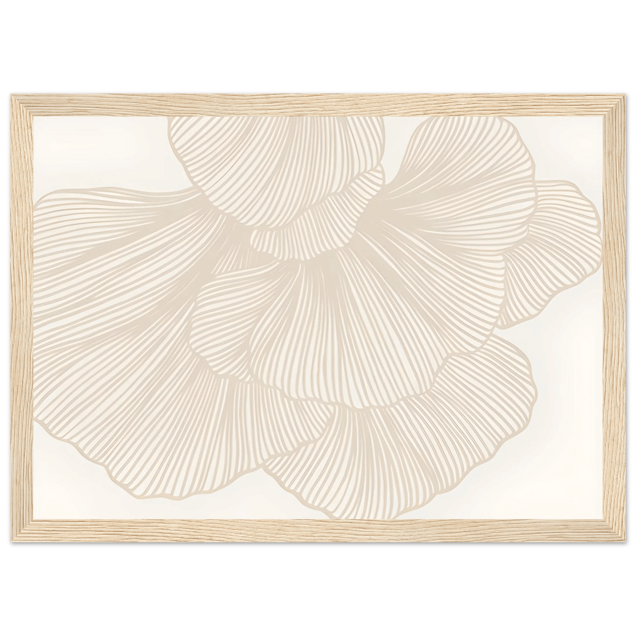 Flower Lines - Poster - Arthena