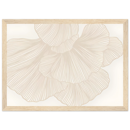 Flower Lines - Poster - Arthena