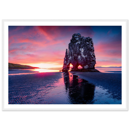 Rock of Fire and Sky - Poster - Arthena