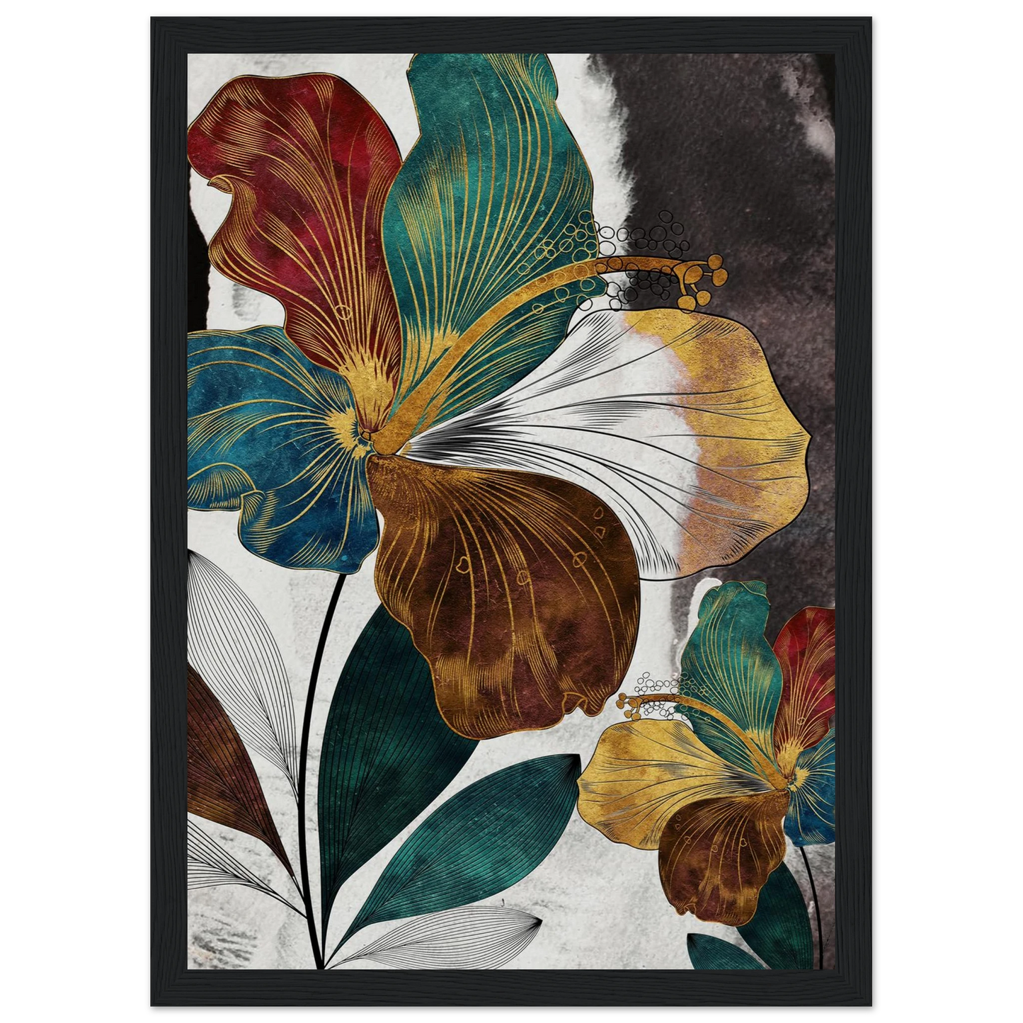 Golden Bloom Symphony - Poster - Arthena