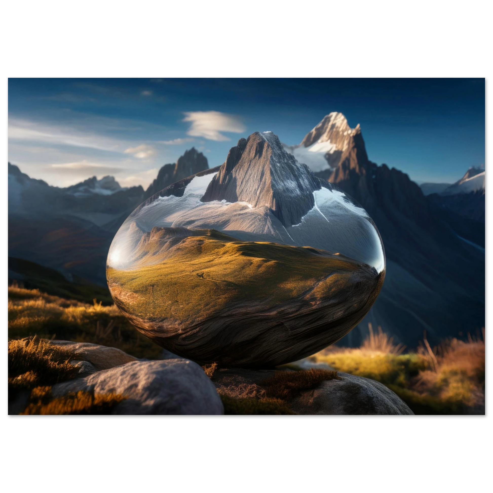 Mirror Stone - Poster - Arthena