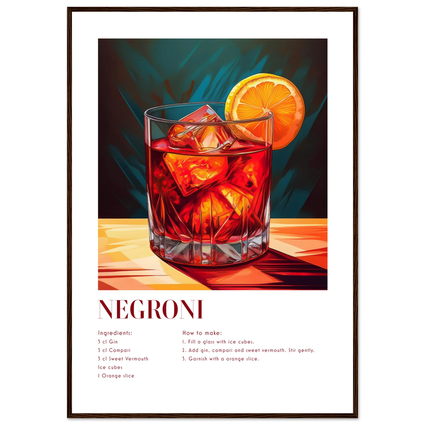 Negroni - Poster - Arthena