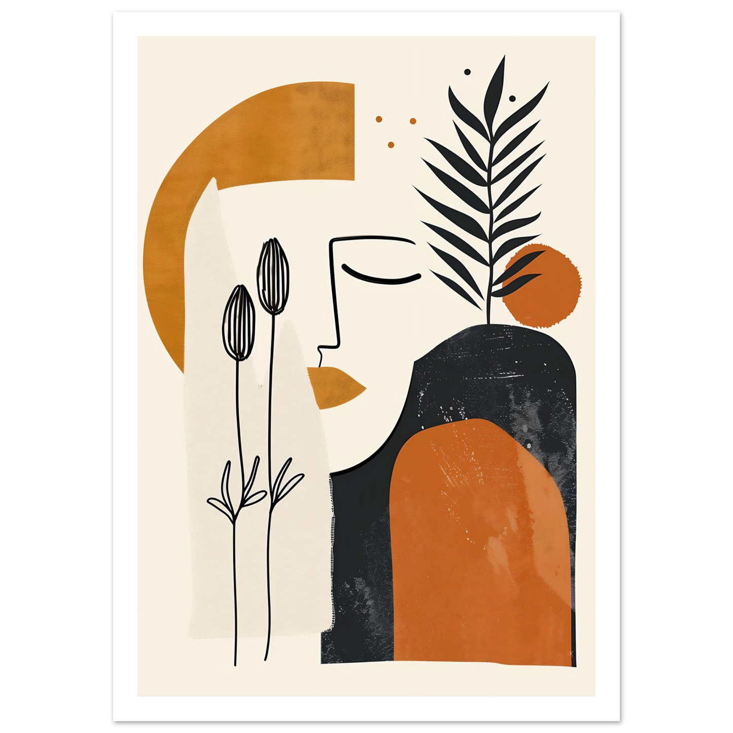 Harmony in Lines - Poster - Arthena