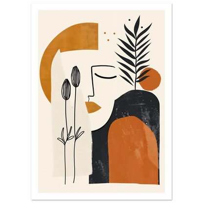 Harmony in Lines - Poster - Arthena