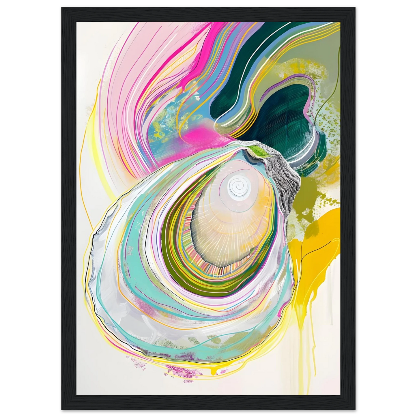 Colorful Oyster - Poster - Arthena