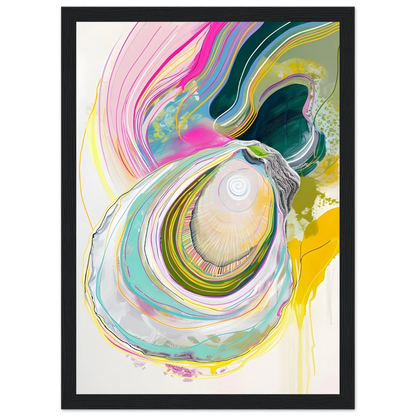 Colorful Oyster - Poster - Arthena