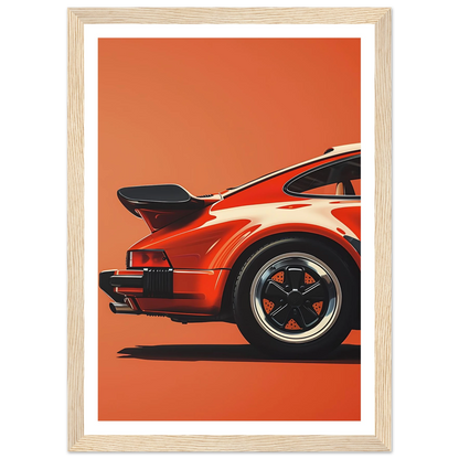 Retro Car - Poster - Arthena