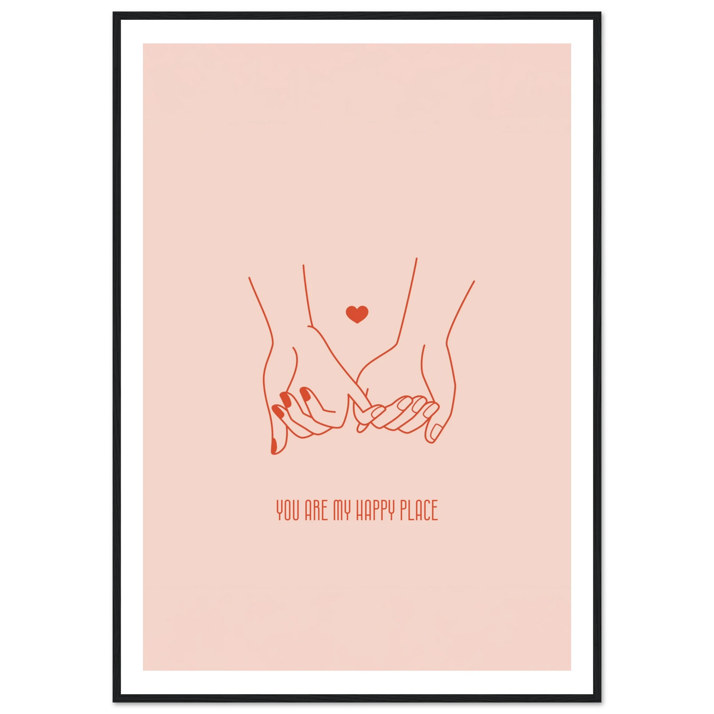 You are my happy place - Poster - Arthena