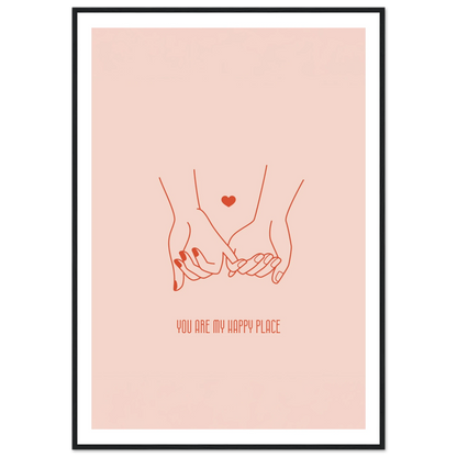 You are my happy place - Poster - Arthena