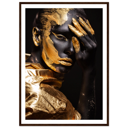 Eclipsed in gold - Poster - Arthena