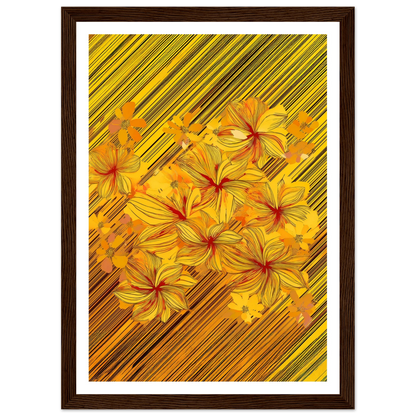 Golden Blossoms - Poster - Arthena